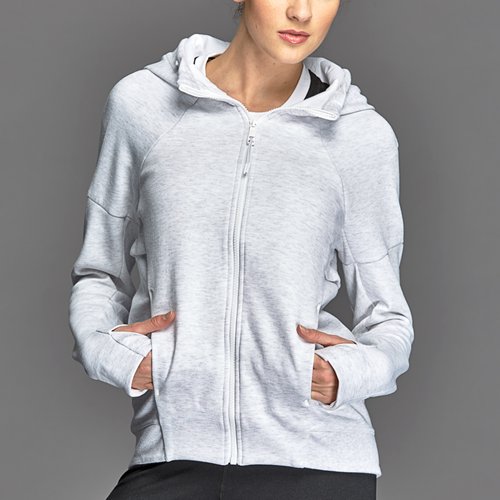 Nike Sportswear Tech Fleece Full-Zip Hoodie Birch Heather / White for Women